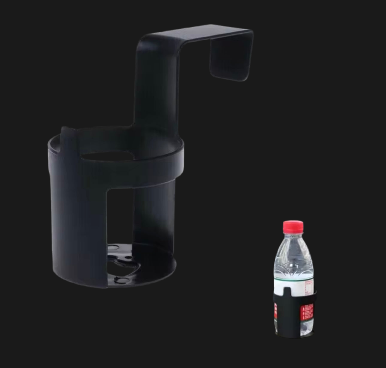 Black Plastic Car Cup Holder Drink Water Cup Bottle Holder Mount Stand Drinks Holder Auto Car Accessories Universal Car Standing