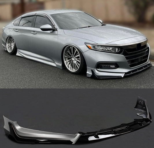 18-20 Honda Accord ACR Lunar Silver Metallic Front Bumper Lip Splitter