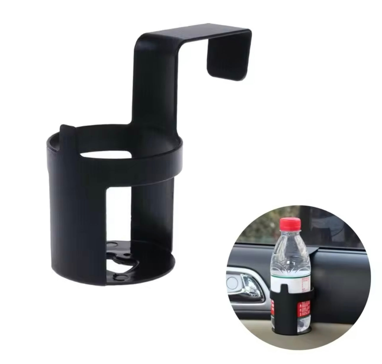 Black Plastic Car Cup Holder Drink Water Cup Bottle Holder Mount Stand Drinks Holder Auto Car Accessories Universal Car Standing