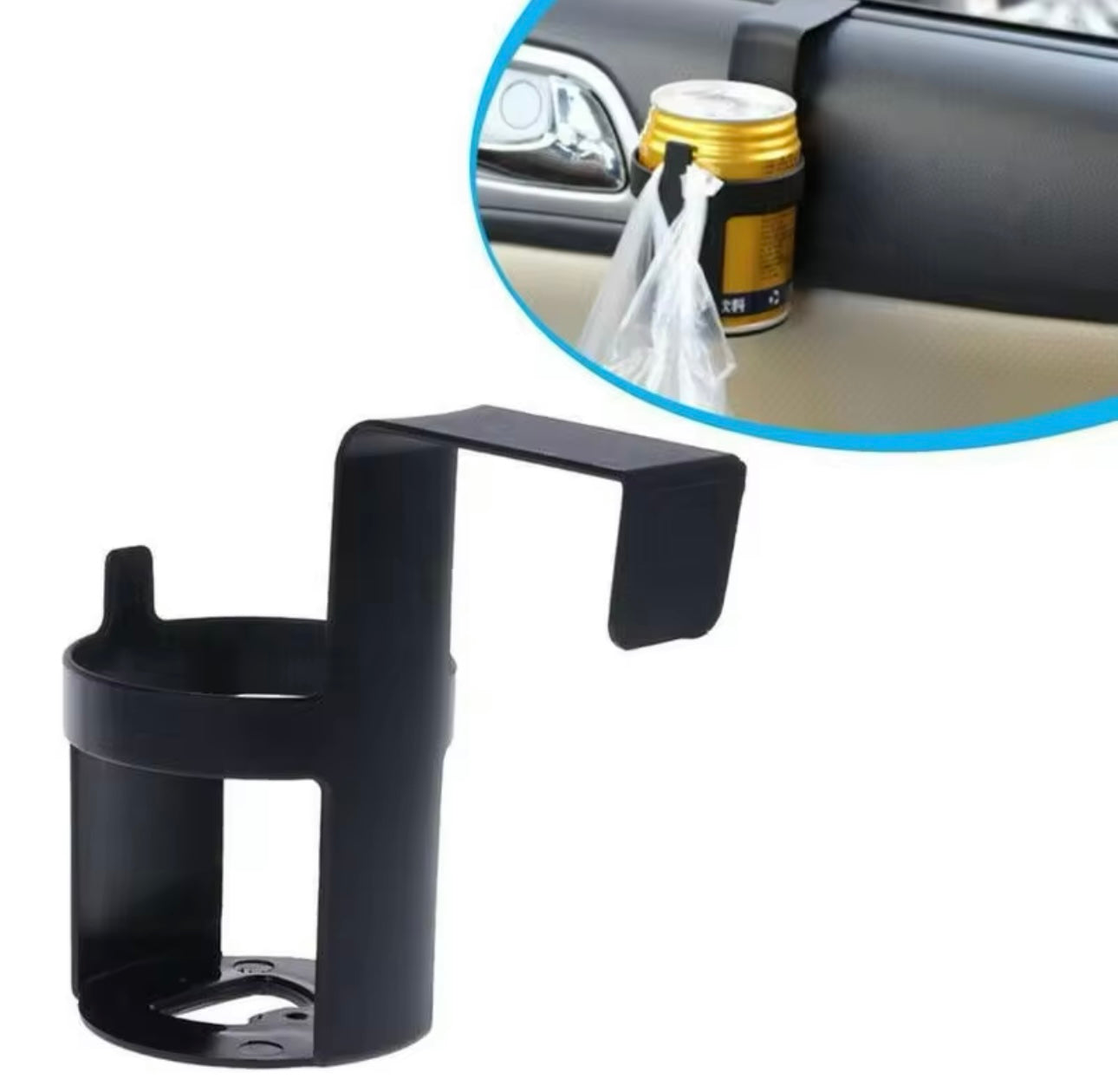 Black Plastic Car Cup Holder Drink Water Cup Bottle Holder Mount Stand Drinks Holder Auto Car Accessories Universal Car Standing