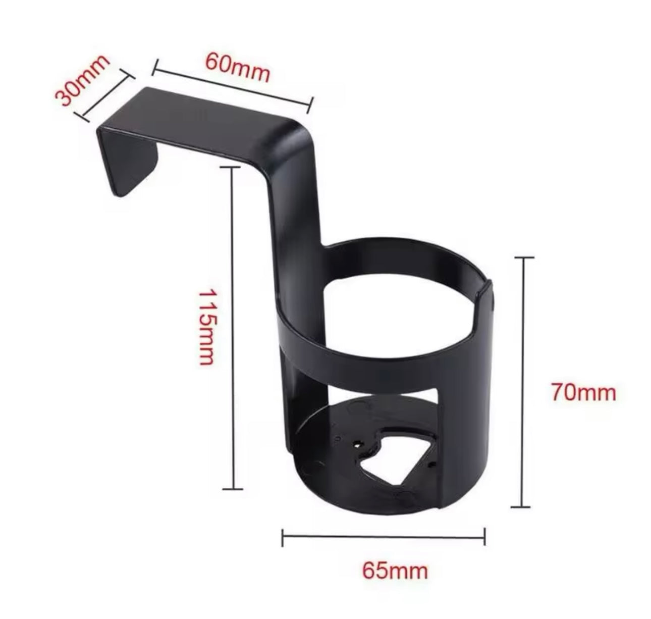 Black Plastic Car Cup Holder Drink Water Cup Bottle Holder Mount Stand Drinks Holder Auto Car Accessories Universal Car Standing